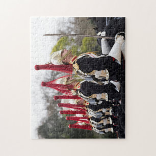 Blues And Royals Cavalry Jigsaw Puzzle