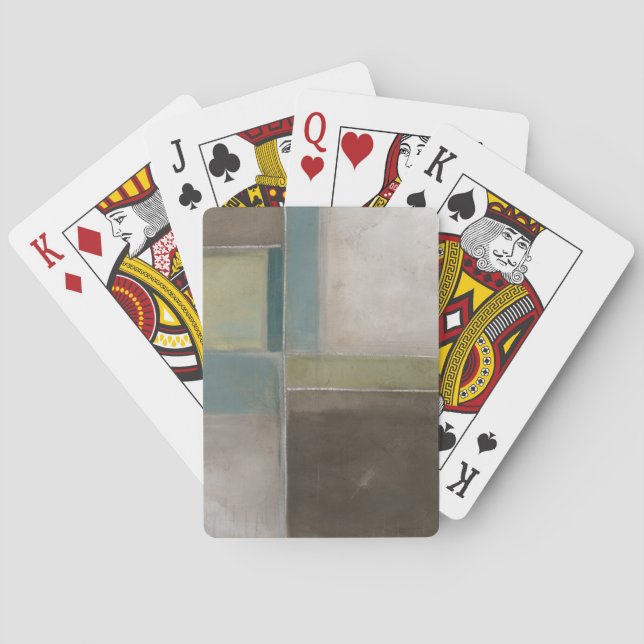 Blues at Dusk II Playing Cards (Back)