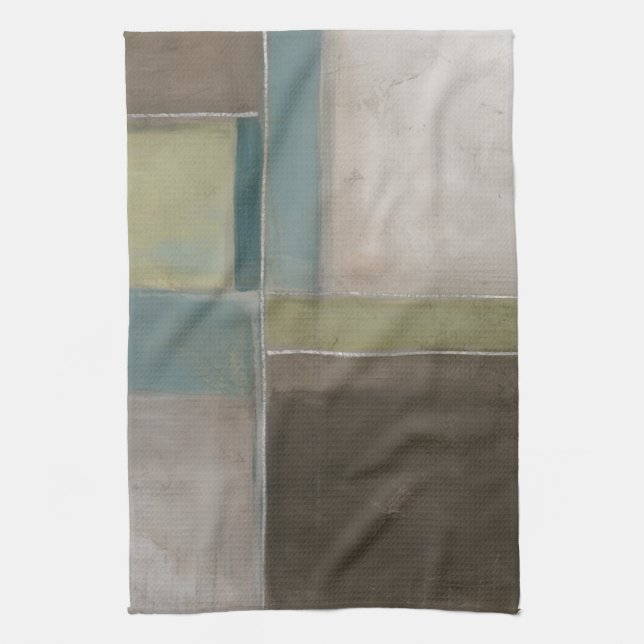 Blues at Dusk II Tea Towel (Vertical)