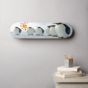 Blues Brothers In  Orange Skateboard