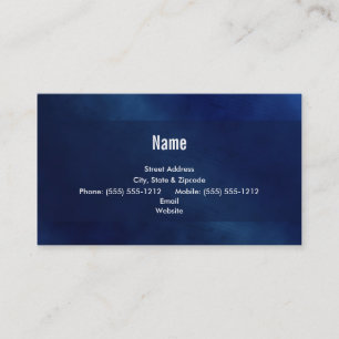 Blues Business Card