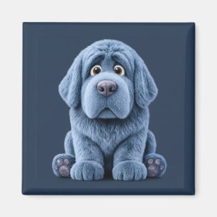 Blue's Clues? Nope... Newfie Clues! Magnet
