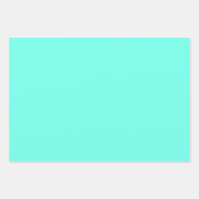 Blues Colours Wrapping Paper Sheets (Front)