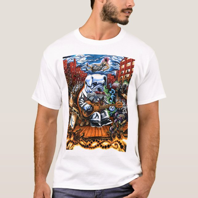 Blues Dog T-Shirt (Front)