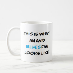 blues fan, avid coffee mug