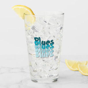 Blues Glass Cup
