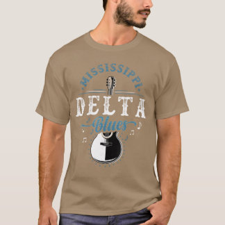 Blues Guitarist or Rock Music or Mississippi Delta T-Shirt