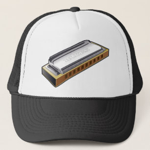 Blues Harmonica - Hat