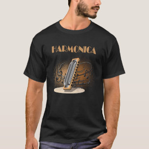 Blues Harmonica mouth organ harmonicist  1 T-Shirt
