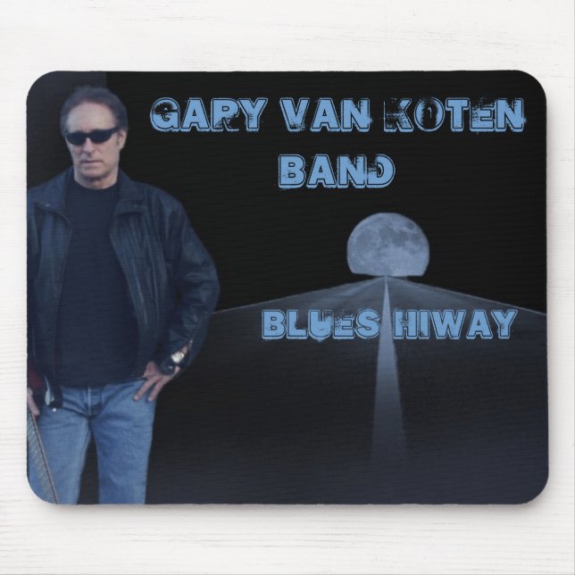 Blues Hiway Mouse Pad (Front)
