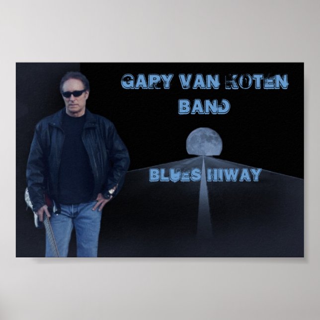 Blues Hiway Poster (Front)