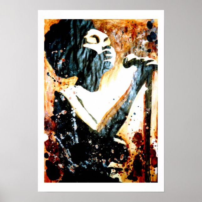 Blues In Brown Poster (Front)