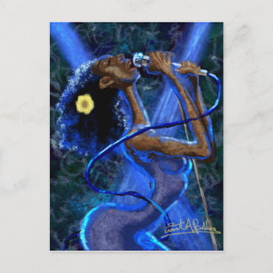 Blues in Rhapsody Postcard