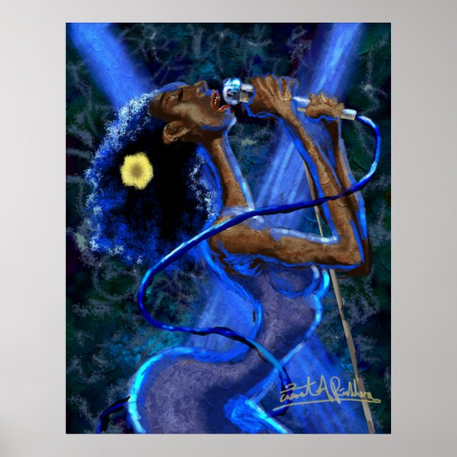 Blues in Rhapsody Poster (Front)