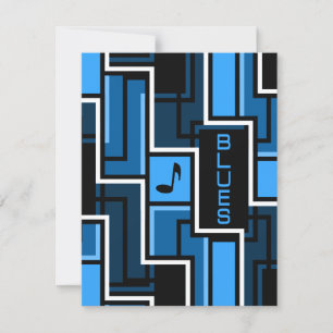 Blues Invitation - customise