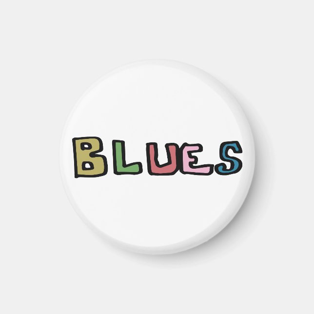 BLUES MAGNET (Front)