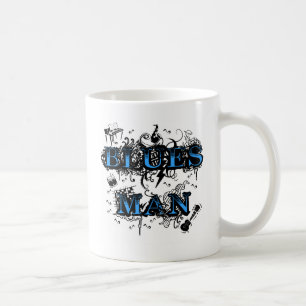 Blues man blues coffee mug