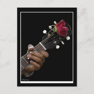 Blues Music Good feelin' Bad Postcard