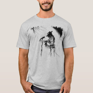 Blues Music Guitar Player and Band on Stage T-Shirt