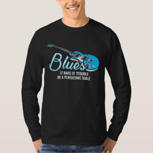 Blues Music Music Band Harmonica Teacher T-Shirt