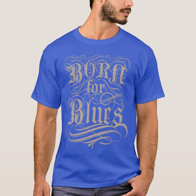 blues music T-Shirt (Front)