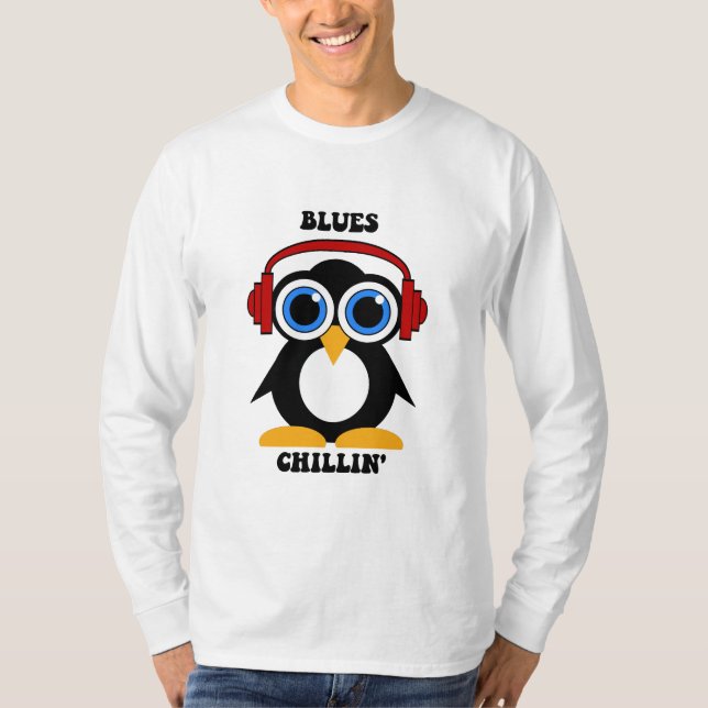 blues music T-Shirt (Front)