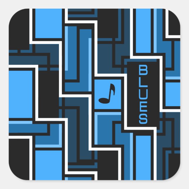 Blues stickers (Front)