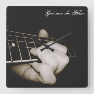 Blues Wall Clock