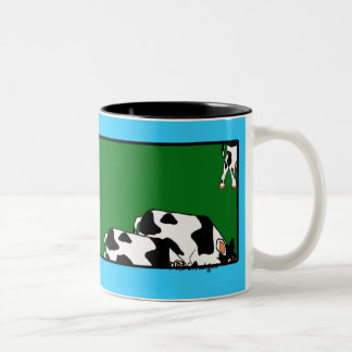BlueSkyCows with Ladybugs Mug