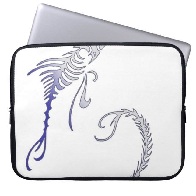 BlueSparklefish Laptop Sleeve (Front)