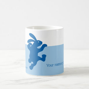 Bluest Blue Rabbit Mug