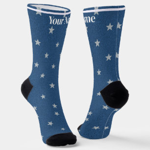 Bluestar   Custom Name Socks