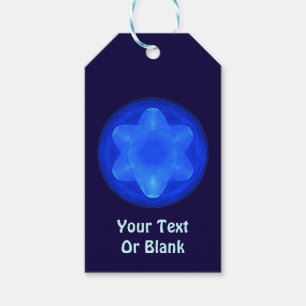 Bluestar Fractal Gift Tags