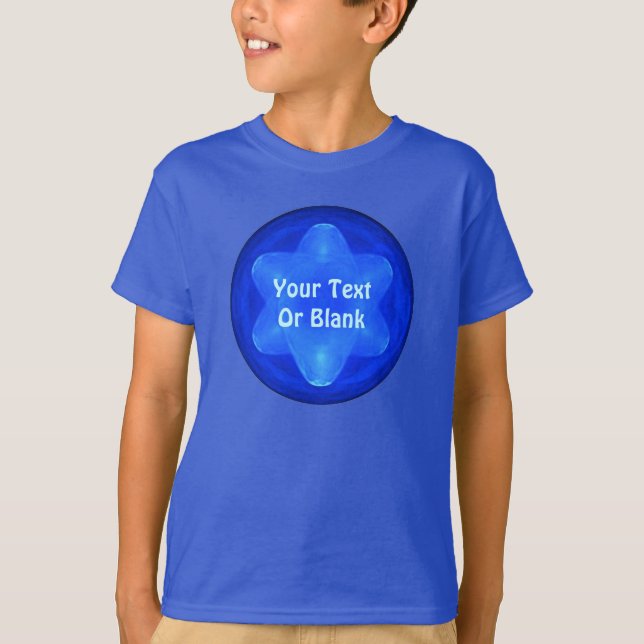 Bluestar Fractal T-Shirt (Front)