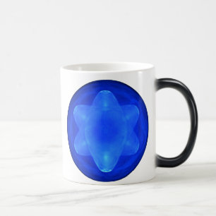 Bluestar on White Magic Mug