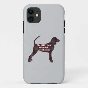 Bluetick Coonhound BFF iPhone 11 Case