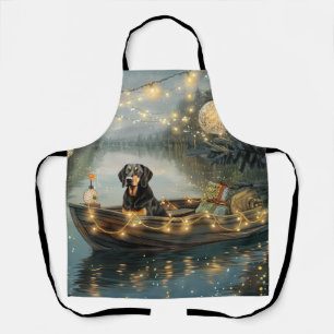 Bluetick Coonhound Christmas Festive Voyage Apron
