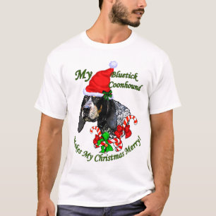 Bluetick Coonhound Christmas Gifts T-Shirt
