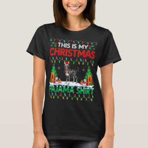 Bluetick Coonhound Christmas Pajama Shirt - Dog Lo