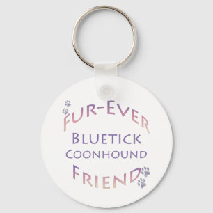 Bluetick Coonhound Furever Key Ring