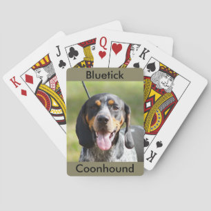 Bluetick Coonhound Playing Cards