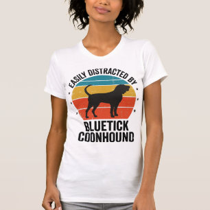 Bluetick Coonhound Vintage Dog Lover Shirt Design_