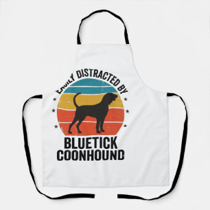 Bluetick Coonhound Vintage Dog Lover Shirt Design_ Apron