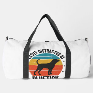 Bluetick Coonhound Vintage Dog Lover Shirt Design_ Duffle Bag