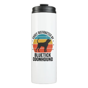 Bluetick Coonhound Vintage Dog Lover Shirt Design_ Thermal Tumbler