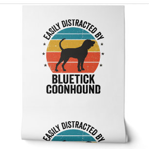Bluetick Coonhound Vintage Dog Lover Shirt Design_ Wallpaper