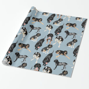 Bluetick Coonhound Wrapping Paper