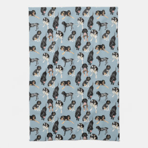 Bluetick Coonhounds Tea Towel