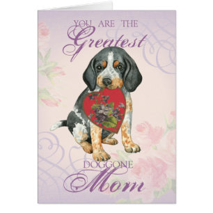 Bluetick Heart Mum Card