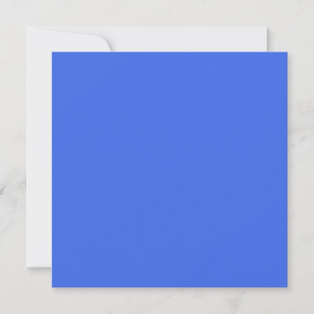 Bluetiful (solid colour)  holiday card (Front)